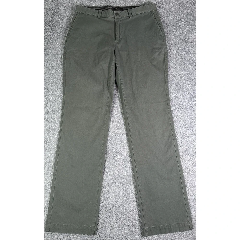 Banana Republic Pants Mens 32x32 Olive Green Aiden Bedford Slim Fit Chino Preppy